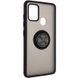 Захисний чохол Ring Buttons для ZTE Blade A7s 2020 Чорний