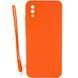 Защитный чехол TPU Livfully для Samsung A022F Galaxy A02 Оранжевый