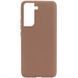 Защитный чехол TPU Softon для Samsung Galaxy S21 FE Коричневый