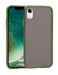 Защитный чехол Сolor Buttons для iPhone XR Зеленый
