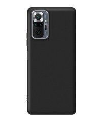 Защитный чехол TPU Matte для Xiaomi Redmi Note 10 Pro / 10 Pro Max Черный