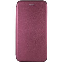 Чехол-книжка Protective для Xiaomi Redmi 10 Бордовый