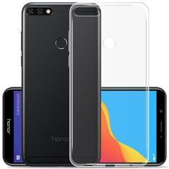 TPU чехол Strong Clear 0,5mm для Huawei Y6 2018 / Huawei Y6 Prime 2018 / Huawei Honor 7A Pro Прозрачный