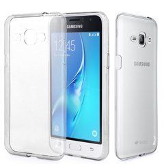 TPU чехол Strong Clear 0,5mm для Samsung J120H Galaxy J1 (2016) Прозрачный