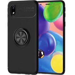 Защитный чехол Color Ring для Samsung A013F Galaxy A01 Core / M013F Galaxy M01 Core Черный