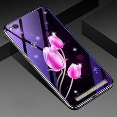 Захисний чохол Fantasy з глянцевими торцями для Xiaomi Redmi 5A (тюльпани) Рожевий