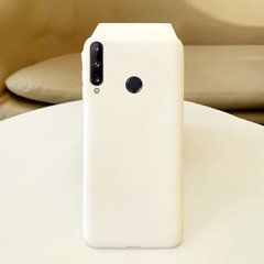 Защитный чехол Liquid Case Full Cover для Huawei P40 Lite E / Y7p Бежевый