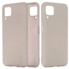 Защитный чехол Liquid Case Full Cover для Samsung A125F Galaxy A12 / A127F Galaxy A12 Nacho / Galaxy A12s / Galaxy M12 Бежевый