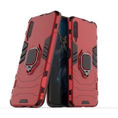 Защитный чехол Strong Guard Ring для Huawei Honor 9X / Honor 9X Pro (без выреза под сканер) Красный