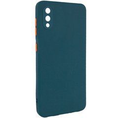 Защитный чехол TPU Livfully для Samsung A022F Galaxy A02 Зеленый