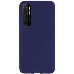 Защитный чехол TPU Matte для Xiaomi Mi Note 10 Lite Синий