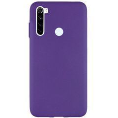 Защитный чехол TPU Softon для Xiaomi Redmi Note 8 / Note 8 2021 Фиолетовый