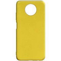 Защитный чехол TPU Softon для Xiaomi Redmi Note 9 5G / Note 9T Желтый