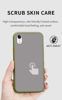 Защитный чехол Сolor Buttons для iPhone XR Зеленый