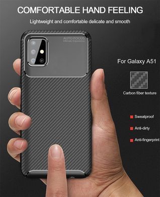Захисний чохол iPaky Kaisy для Samsung A715F Galaxy A71 2020 Чорний