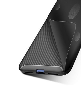 Защитный чехол Kaisy TPU для Huawei Y7 2019 Черный