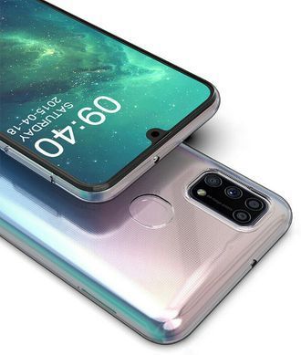 TPU чохол Strong Clear 0,5mm для Samsung M315F Galaxy M31 Прозорий