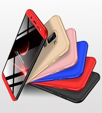 Захисний чохол GKK Full 360 для Samsung J810 Galaxy J8 2018 Червоний