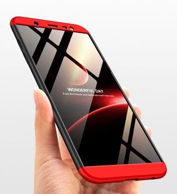 Захисний чохол GKK Full 360 для Samsung J810 Galaxy J8 2018 Червоний