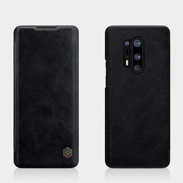 Чехол-книжка Nillkin Qin для OnePlus 8 Pro Черный