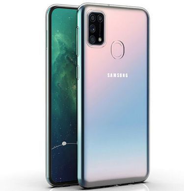 TPU чохол Strong Clear 0,5mm для Samsung M315F Galaxy M31 Прозорий