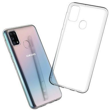TPU чохол Strong Clear 0,5mm для Samsung M315F Galaxy M31 Прозорий