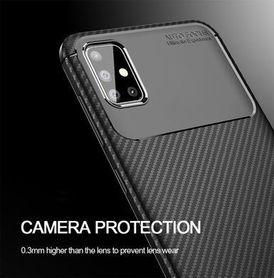 Захисний чохол iPaky Kaisy для Samsung A715F Galaxy A71 2020 Чорний
