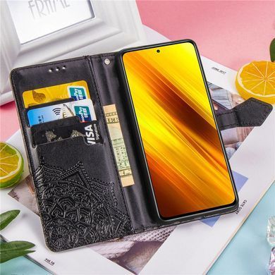 Чохол-книжка Art Book для Xiaomi Poco X3 / X3 NFC / X3 Pro Чорний