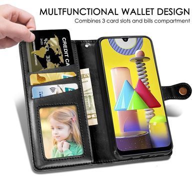 Чохол-книжка Polera Book для Samsung M315F Galaxy M31 Чорний