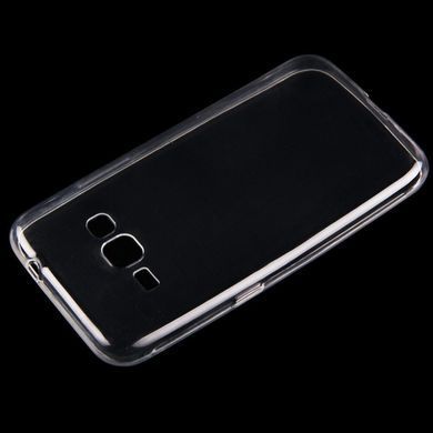 TPU чехол Strong Clear 0,5mm для Samsung J120H Galaxy J1 (2016) Прозрачный