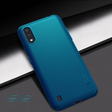Захисний чохол Nillkin Frosted Shield для Samsung A015F Galaxy A01 Синій