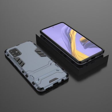 Защитный чехол Strong Guard для Samsung A715F Galaxy A71 2020 Navy