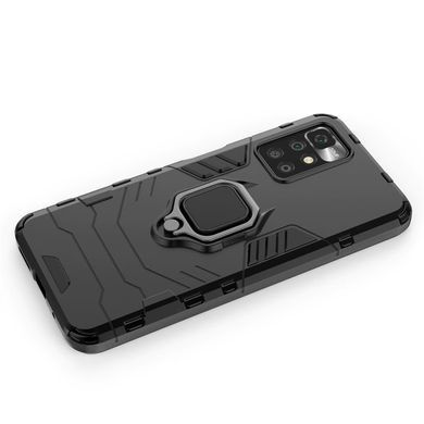 Захисний чохол Strong Guard Ring для Xiaomi Redmi 10 Чорний