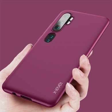 Защитный чехол X-level Guardian для Xiaomi Mi Note 10 / Mi Note 10 Pro / Mi CC9 Pro Бордовый