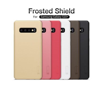 Защитный чехол Nillkin Frosted Shield для Samsung G975F Galaxy S10 Plus Красный