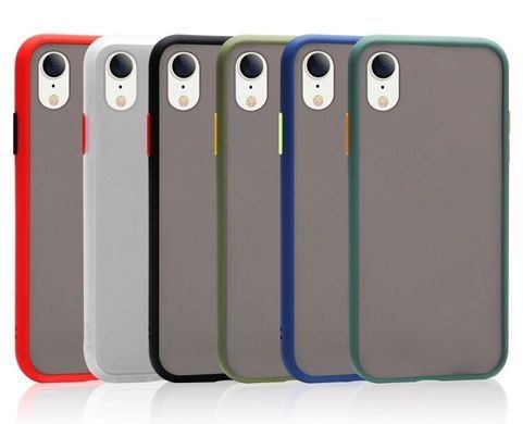 Защитный чехол Сolor Buttons для iPhone XR Черный
