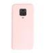 Захисний чохол TPU Matte для Xiaomi Redmi Note 9 Pro / Redmi Note 9S / Redmi Note 9 Pro Max Рожевий