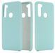Защитный чехол Original Liquid Case для Xiaomi Redmi Note 8 / Note 8 2021 Голубой