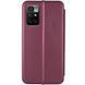 Чехол-книжка Protective для Xiaomi Redmi 10 Бордовый