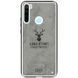Защитный чехол Deer Textile для Xiaomi Redmi Note 8 / Note 8 2021 Серый