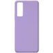 Захисний чохол Liquid Case Full Cover для Huawei P Smart 2021 Бузковий