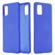 Захисний чохол Liquid Case Full Cover для Samsung A415F Galaxy A41 Синій
