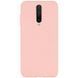 Защитный чехол Liquid Case Full Cover для Xiaomi Redmi K30 / Poco X2 Розовый