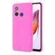Защитный чехол Liquid Case Full Camera для Xiaomi Redmi 12C / Poco C55 Розовый