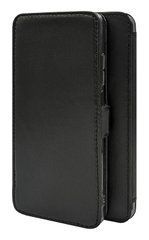 Чохол з натуральної шкіри Genuine Leather PRO для Motorola Moto G22 Чорний