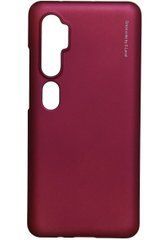 Защитный чехол X-level Knight для Xiaomi Mi Note 10 Lite Бордовый