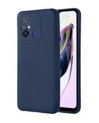 Защитный чехол Liquid Case Full Camera для Xiaomi Redmi 12C / Poco C55 Dark Blue