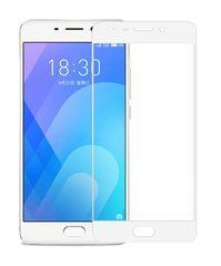 Защитное стекло Color Frame для Meizu M6 Note Белый