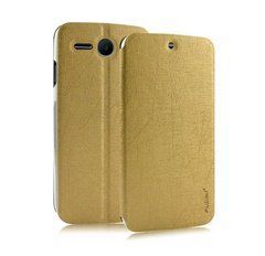 Чехол-книжка Pudini Yusi для Lenovo A680 Золотистый