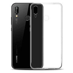 TPU чехол Strong Clear 0,5mm для Huawei Y6 2019 / Huawei Honor 8A (с вырезом под сканер) Прозрачный
